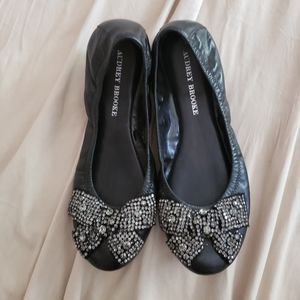Audrey Brooke Bowtie Flats